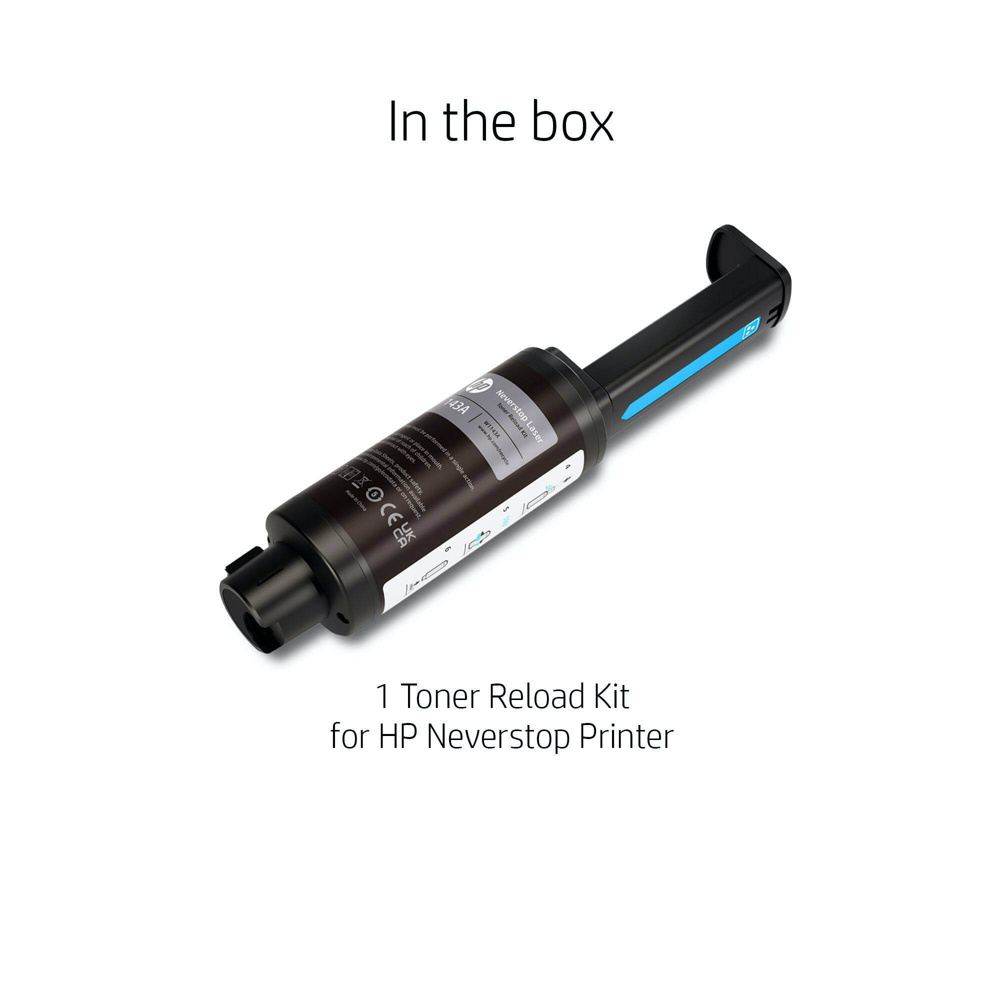 Alt View 11. HP - 143A Neverstop Toner Reload Kit - Black.