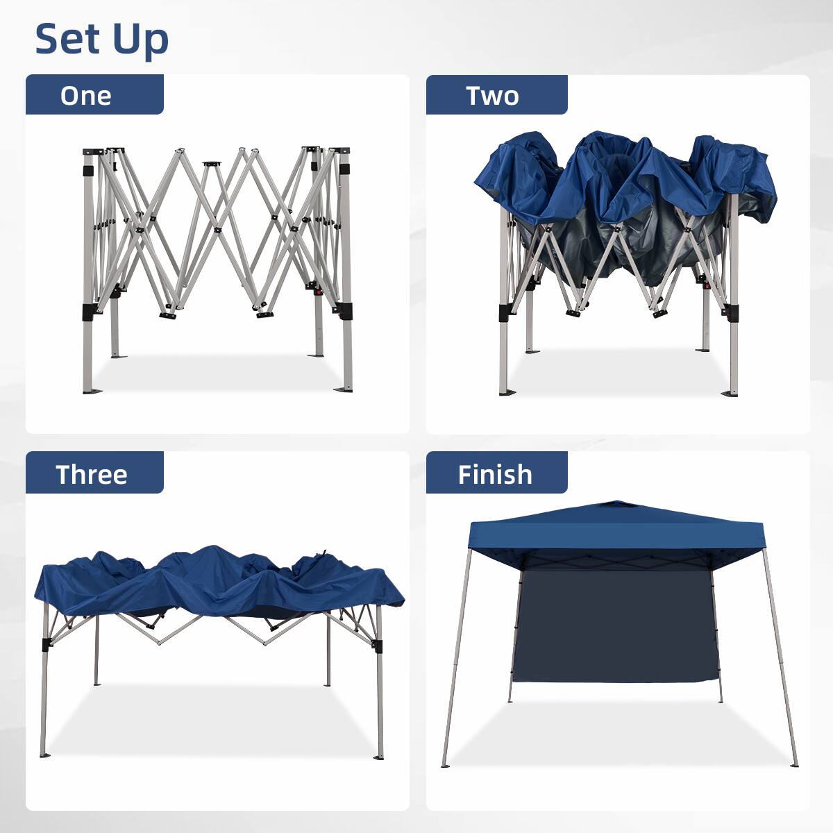 Set Up
One
Two
Three
Finish