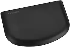 Front. Kensington - ErgoSoft Wrist Rest for Slim Mouse & Trackpad, Ergonomic Support Cushion for Comfort (K52803WW) - Black.