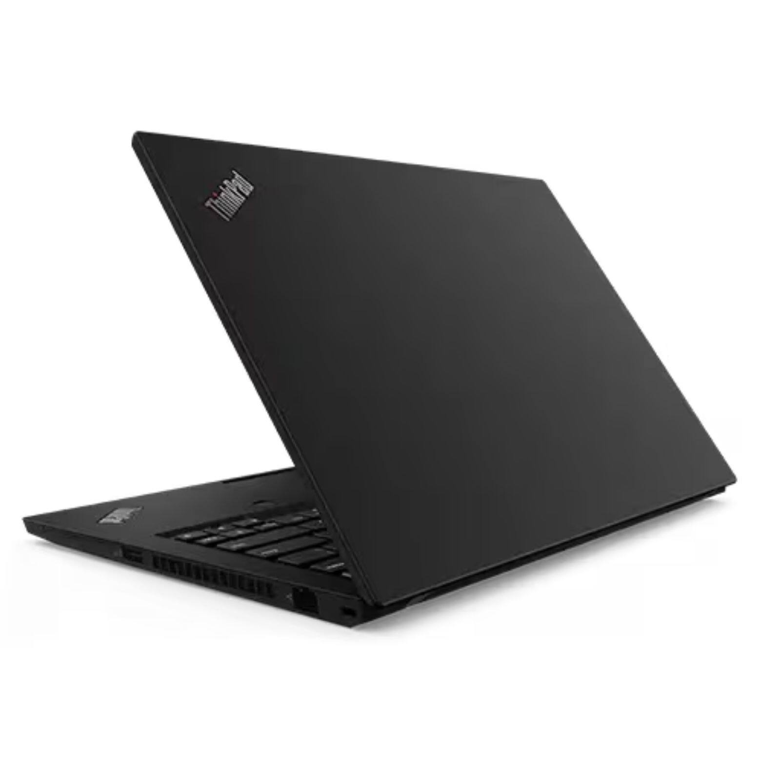 Alt View 4. Lenovo - ThinkPad T14 Gen 2 14" FHD IPS Intel Core i7-1185G7 3.0 GHz up to 4.8 GHz 16GB DDR4 256GB SSD Windows 11 Pro Laptop - Black.