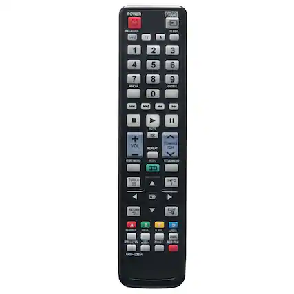 POWER FUNCTION TV SOURCE RECEIVER SLEEP DVD TV A 1 2 3 4 5 6 7 DOPLE 8 0 9 DSPIEQ H4 D 4 I MUTE + VOL TUNING REPEAT ICH DISC MENU MENU TITLE MENU .. TOOLS INFO i RETURN C EXIT A DIMMER GIGA C 5.VOL D a C S/ LEVEL SUNE MG MO/ST PSASS USB REC AH59-02353A