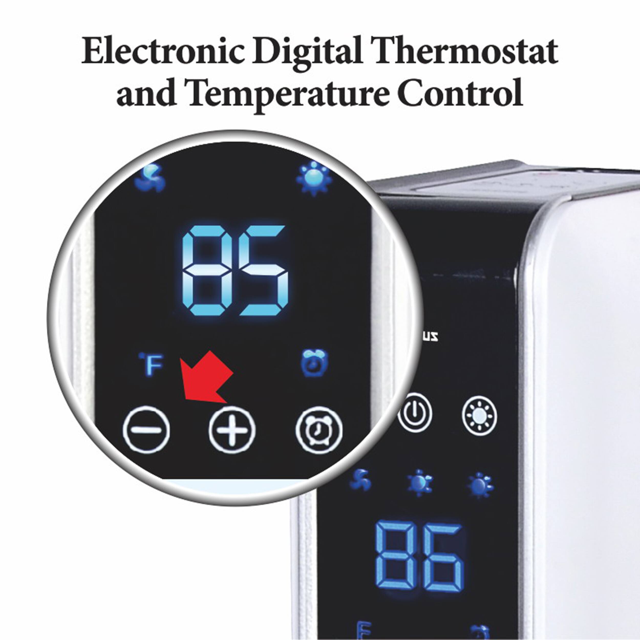 Electronic Digital Thermostat and Temperature Control S 85 F zu - + 86 F