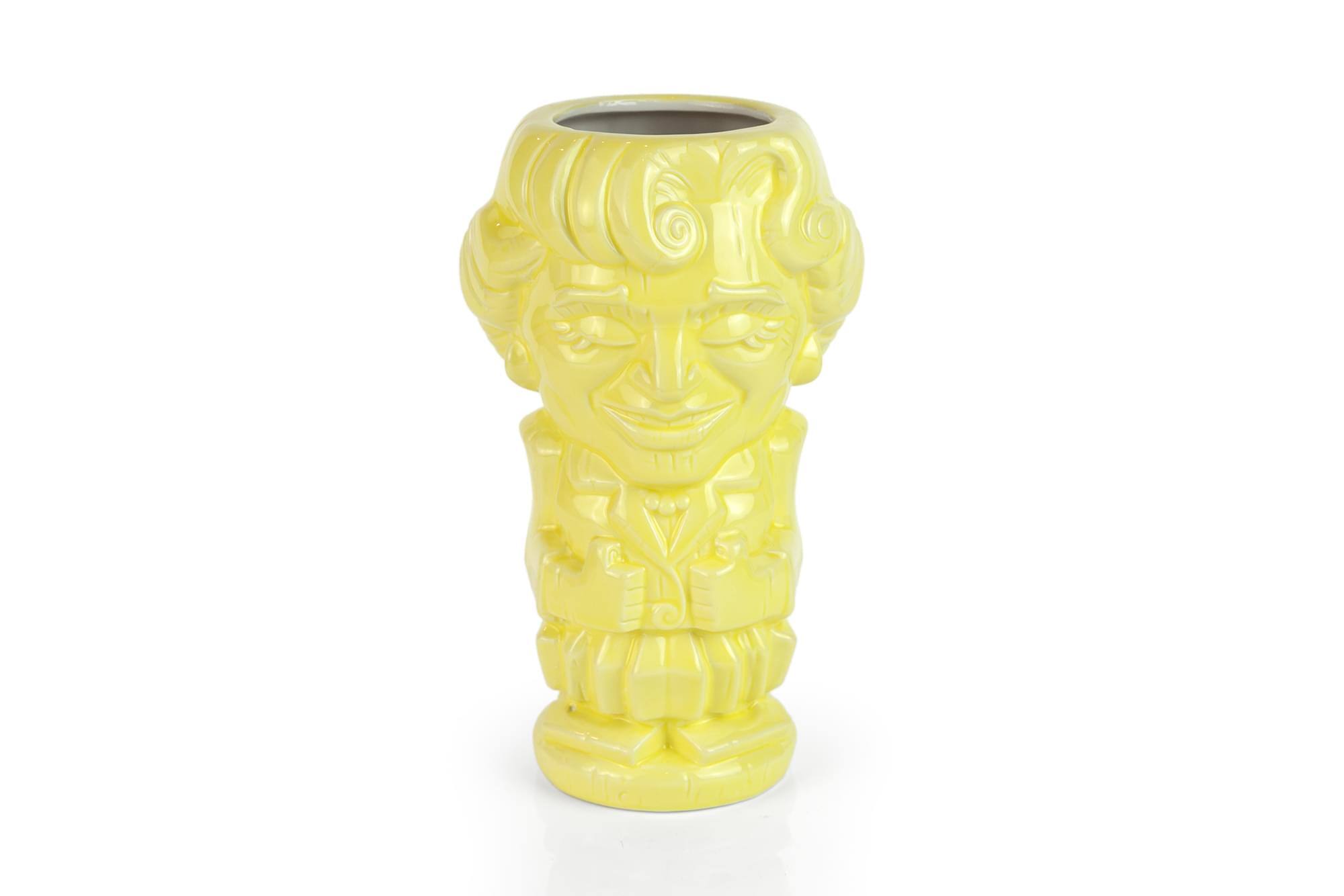 ThinkGeek - Geeki Tikis The Golden Girls Rose Ceramic Tiki Style Mug | Holds 16 Ounces - Yellow price history on PriceWatchPro