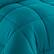 Left. Sweet Home Collection - All Season Reversible Bed-in-A-Bag Solid Color Comforter & Sheet Set, Queen - Teal.