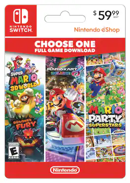Nintendo - Choose One Mario