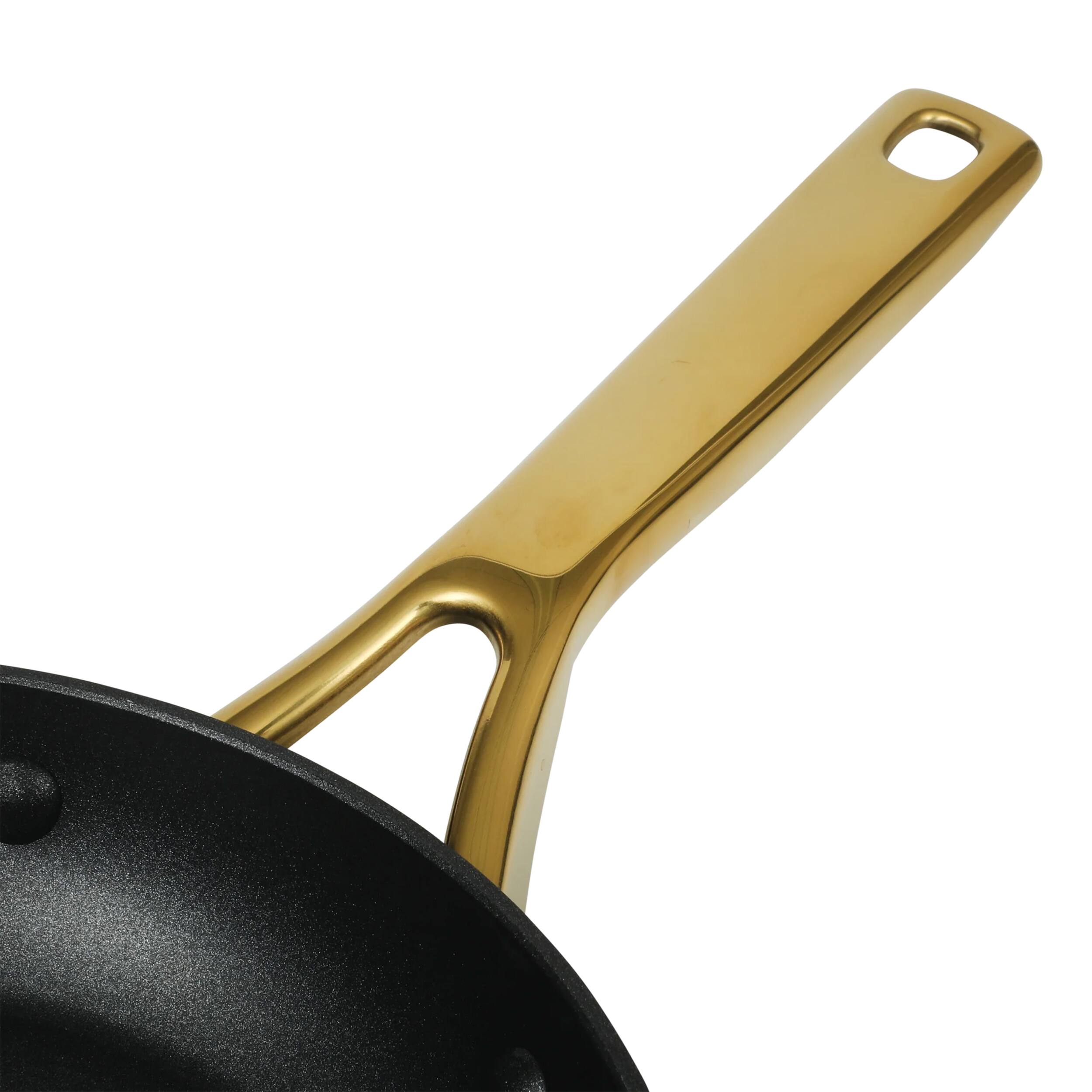 Alt View 2. Oster - Oster Abbottsford 11 Inch Nonstick Aluminum Frying Pan in Black - Black.