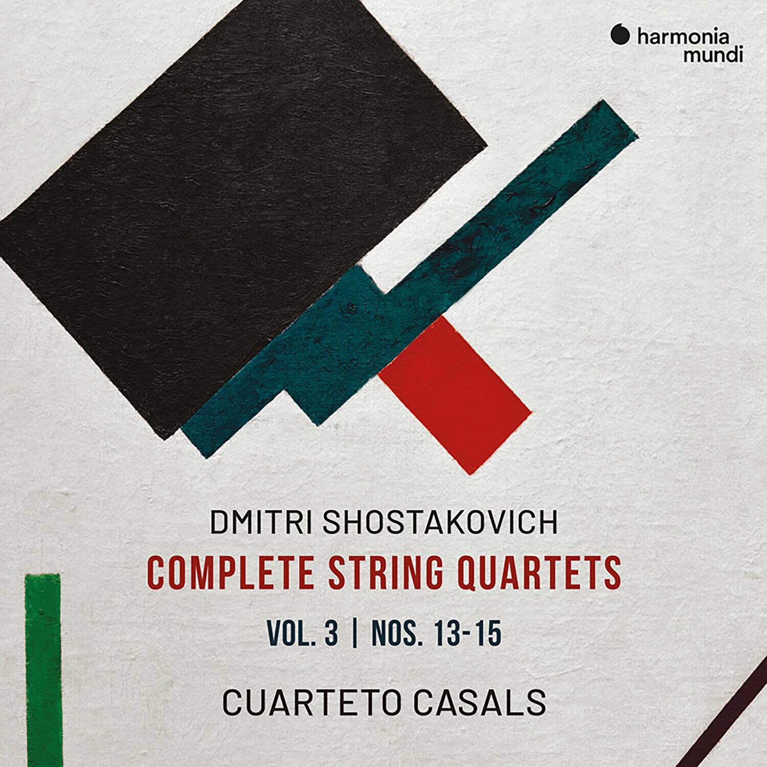 Cuarteto Casals - Shostakovich: Complete String Quartets Vol.3 - Nos. 13-15   - COMPACT DISCS [CD] price history on PriceWatchPro