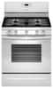Whirlpool - 5.0 Cu. Ft. Self-Cleaning Freestanding Gas Convection Range - White-Front_Standard