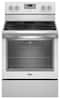 Whirlpool - 6.4 Cu. Ft. Self-Cleaning Freestanding Electric Convection Range - White Ice-Front_Standard