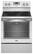 Front. Whirlpool - 6.4 Cu. Ft. Self-Cleaning Freestanding Electric Convection Range - White Ice.