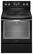 Front. Whirlpool - 6.4 Cu. Ft. Self-Cleaning Freestanding Electric Convection Range - Black Ice.