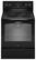 Front. Whirlpool - 6.4 Cu. Ft. Self-Cleaning Freestanding Electric Convection Range - Black.