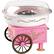 Angle. Nostalgia - Vintage Collection Hard and Sugar-Free Candy Cotton Candy Maker - White/Pink.