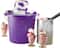 Nostalgia Electrics - 4-Quart Electric Ice Cream Maker - Purple-Front_Standard
