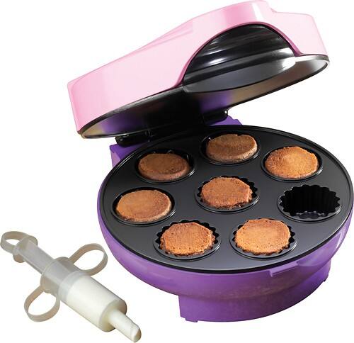 Front Standard. Nostalgia Electrics - Cream-Filled Mini Cupcake Maker.