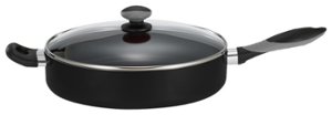 T-Fal - Mirro Get-A-Grip 12" Covered Skillet - Black - Angle_Zoom