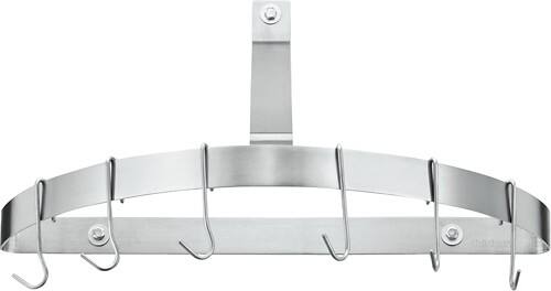 Angle. Cuisinart - Half-Circle Wall Rack - Stainless-Steel.