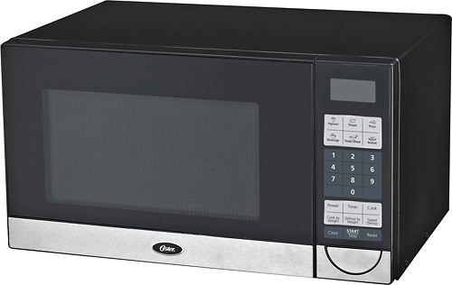 Best Buy: Oster 0.9 Cu. Ft. Compact Microwave Black OGB5902