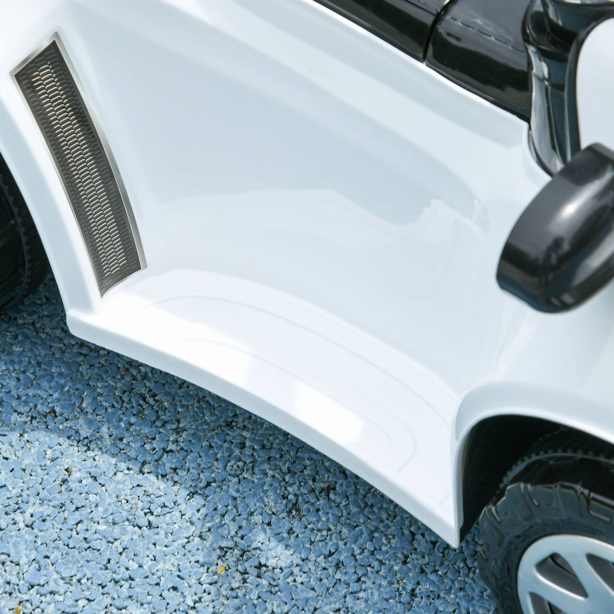 Alt View 5. Qaba - Push Car for Kids 1-3 Years, 3 in 1 Ride on Sliding Car, Foot to Floor Baby Push Car with Removable Handle, Music, Horn.