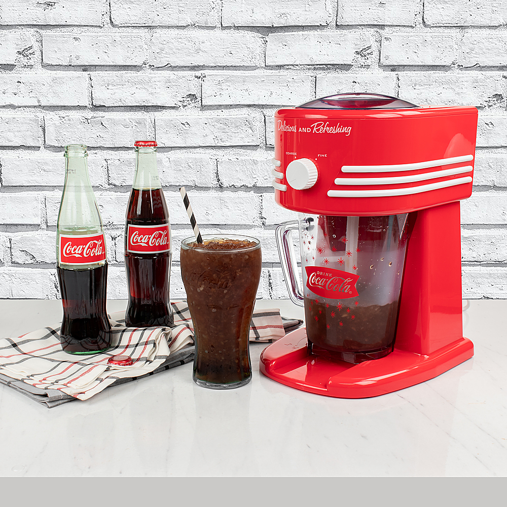 Coca-Cola Cksm32cr 32-Ounce Retro Slush Drink Maker, Red