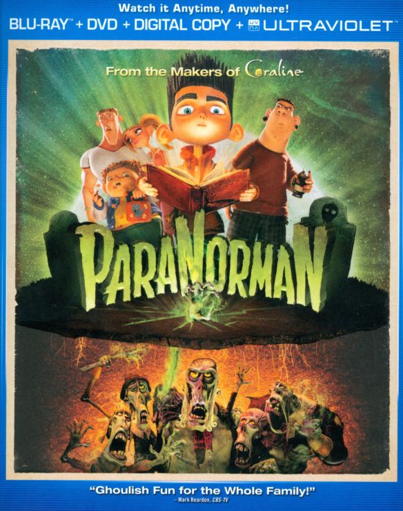  ParaNorman [2 Discs] [Includes Digital Copy] [UltraViolet] [Blu-ray/DVD] [2012]