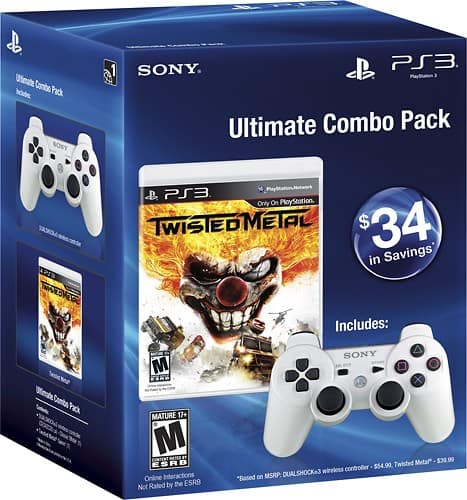 Twisted Metal Ultimate Bundle PS3 — buy online and track price history — PS  Deals USA