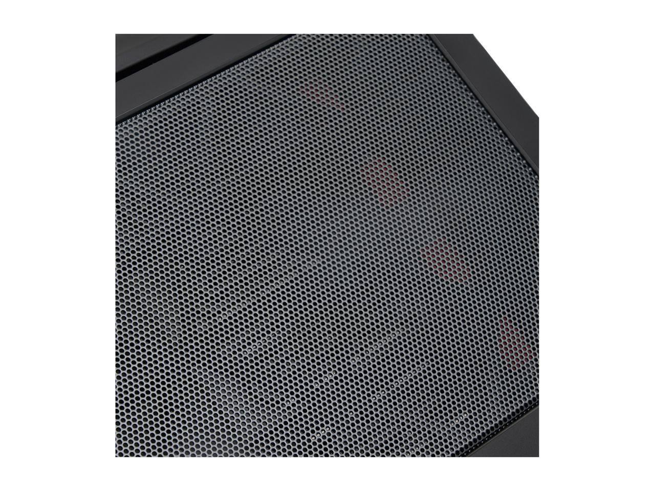 Alt View 7. SilverStone - SilverStone CS381 Black Micro ATX/Mini-ITX Case, SFX/SFX-L PSU Support - Black.