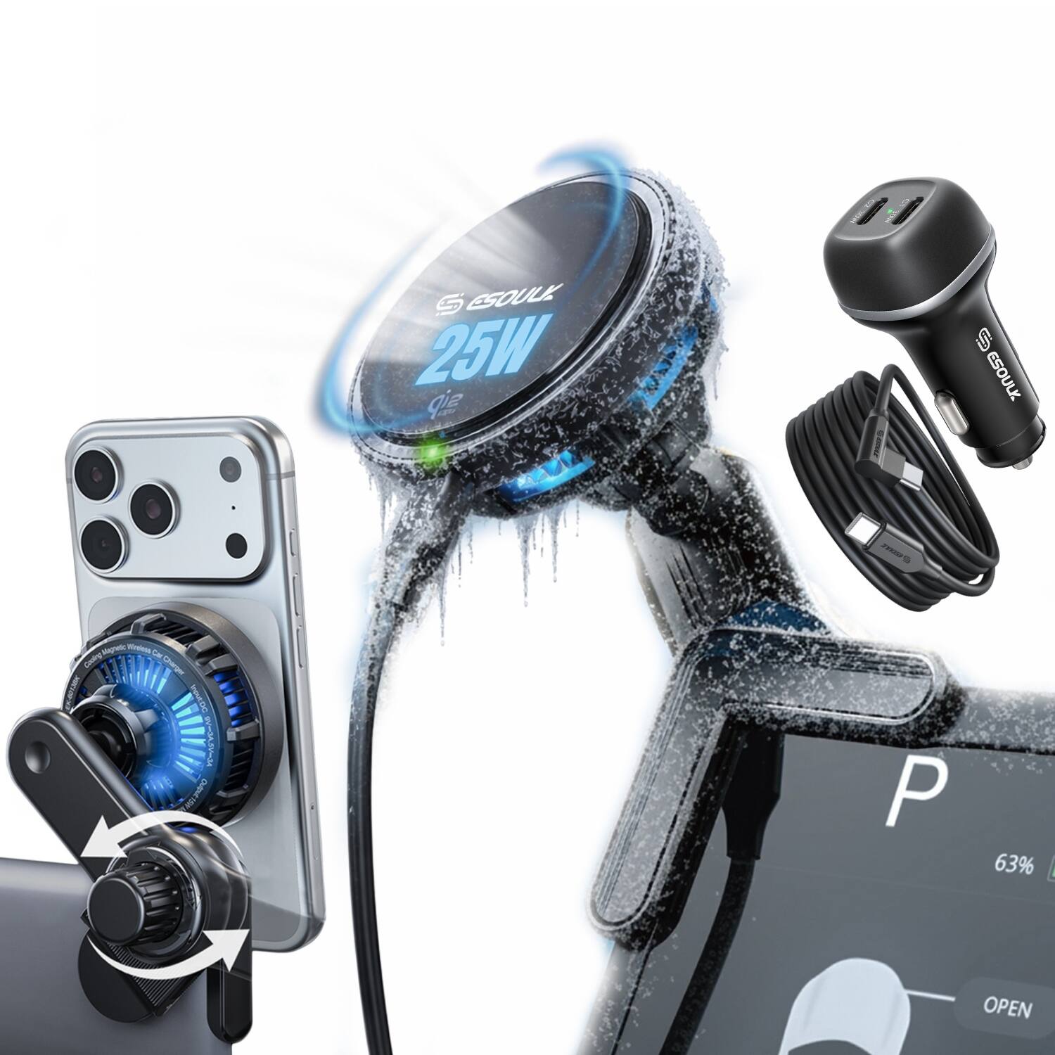 I 5 ESOULK 25W Qie i ESOULK n Maria - Dn Carlage M iard i BiZ I P 63% OPEN