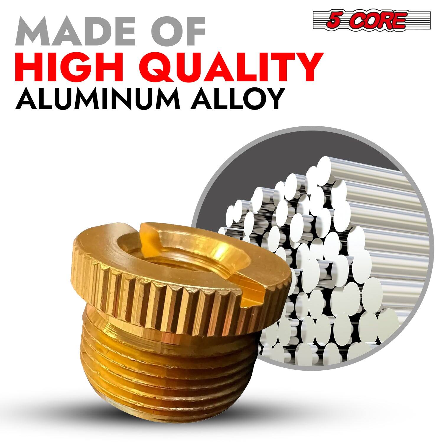MADE OF HIGH QUALITY ALUMINUM ALLOY 5 CORE