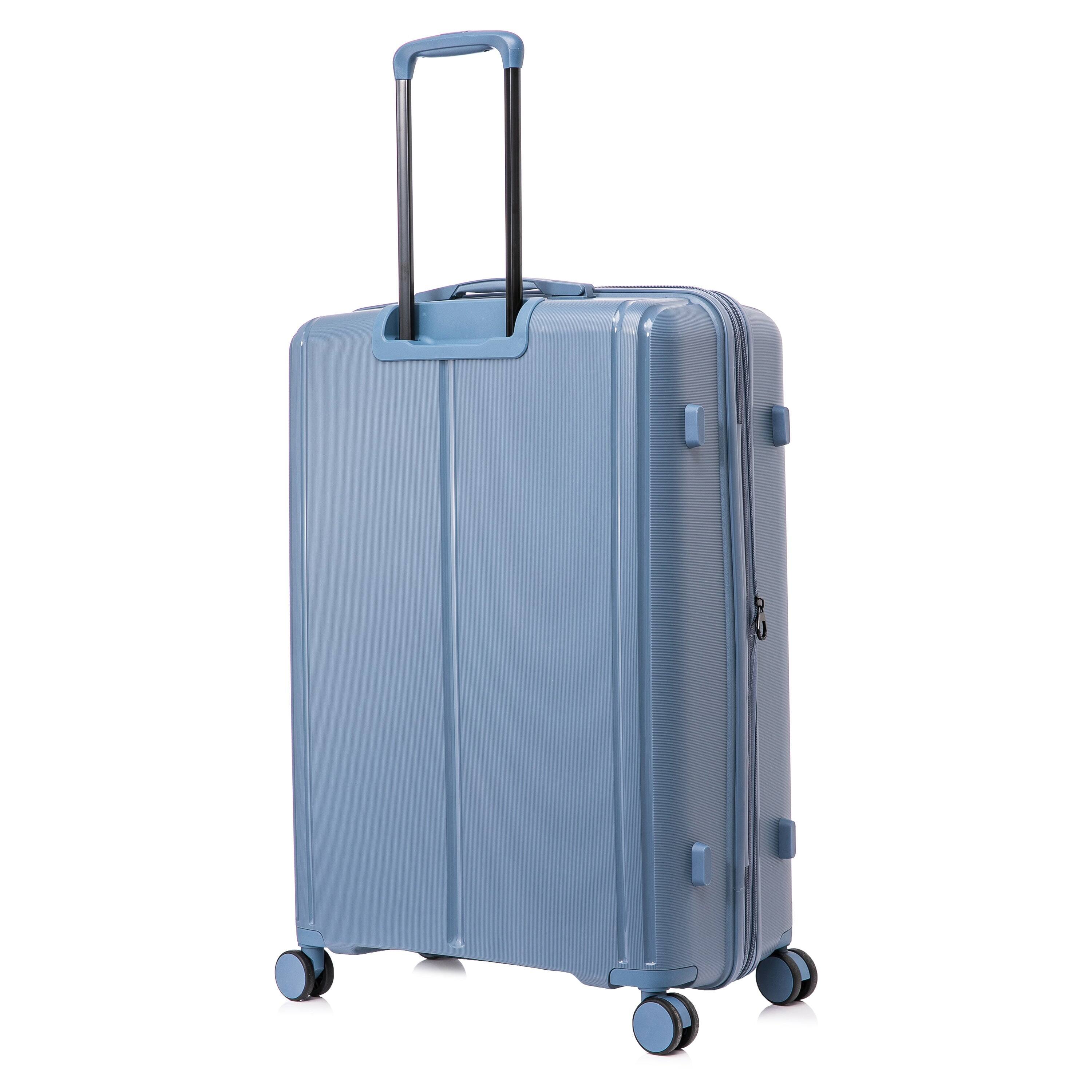 Alt View 3. DUKAP - Airley Lightweight Hardside Spinner Luggage 28 - BLUE.