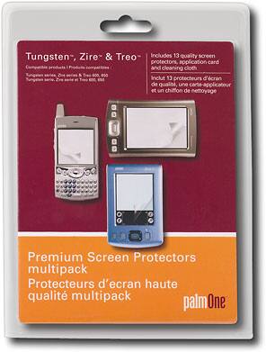 Front Standard. palmOne - Screen Protectors Multipack.