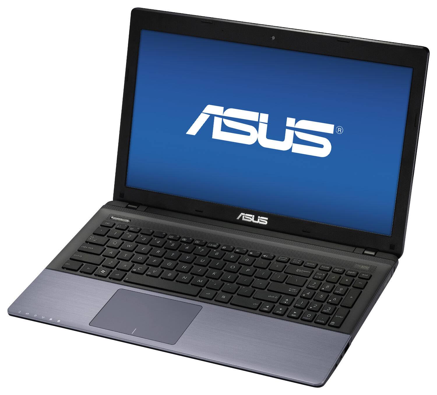 Angle Standard. Asus - K-Series 15.6" Laptop - 4GB Memory - 500GB Hard Drive - Black.