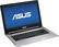 Angle Standard. Asus - Ultrabook 14" Laptop - 4GB Memory - 500GB Hard Drive - Black.