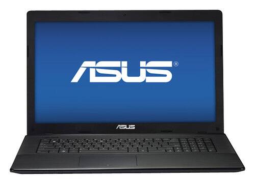 Front Standard. Asus - X-Series 17.3" Laptop - 4GB Memory - 500GB Hard Drive - Black.