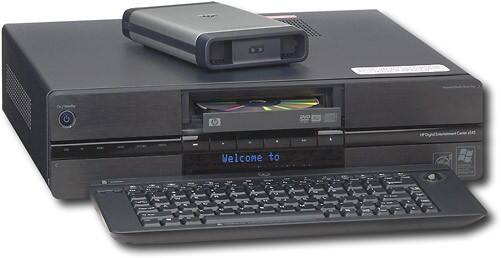 Angle Standard. Hewlett-Packard - 540 Digital Entertainment Center with HT Technology - Black.