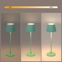 Alt View 1. ONEWISH - 2-Pack 15" Touch-Control Cordless LED Table Lamp – Modern Holiday Décor, Gift for Family & Friends - Green.