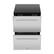 Alt View 6. Koolmore - 24 in. Built-in Two-Drawer Refrigerator in Stainless-Steel (KM-OKS-RD2) - Black and Silver.