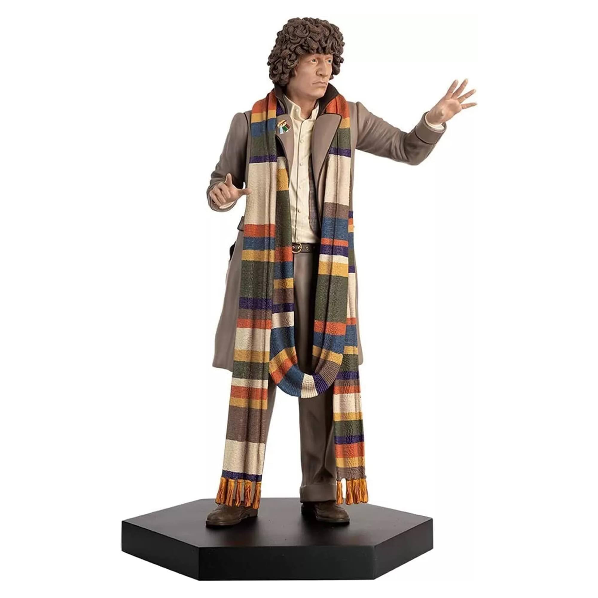 Alt View 1. Eaglemoss - Doctor Who 1:6 Mega Figurine | Fourth Doctor Tom Baker - Multi-Color.