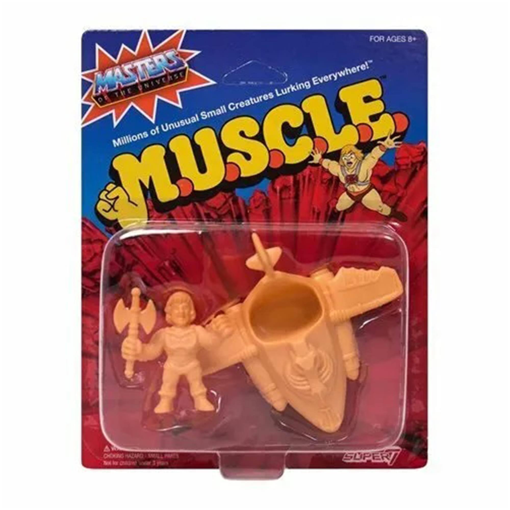 FOR AGES 8+  
MASTERS OF THE UNIVERSE  
Millions of Unusual Small Creatures Lurking Everywhere!  
MUSCLE  
SUPER