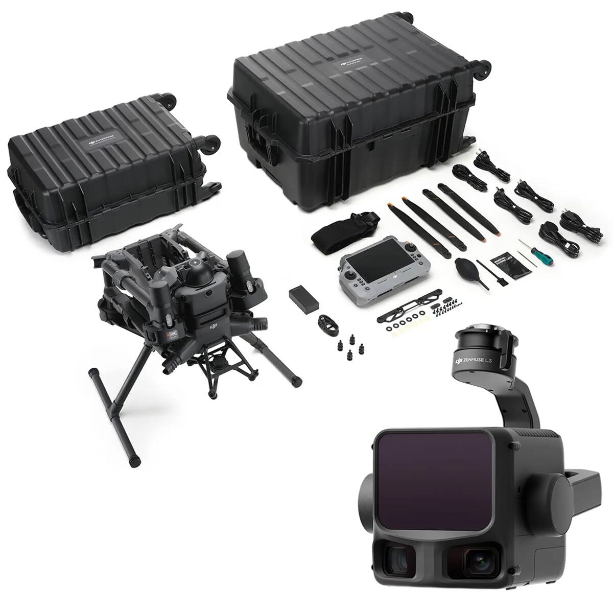 Bundle DJI Matrice 400 Drone, with Zenmuse L3 LiDAR Gimbal Camera ...