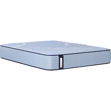 Front. Sealy - Finley Hill Tight Top Medium EPT Queen Mattress - Blue.