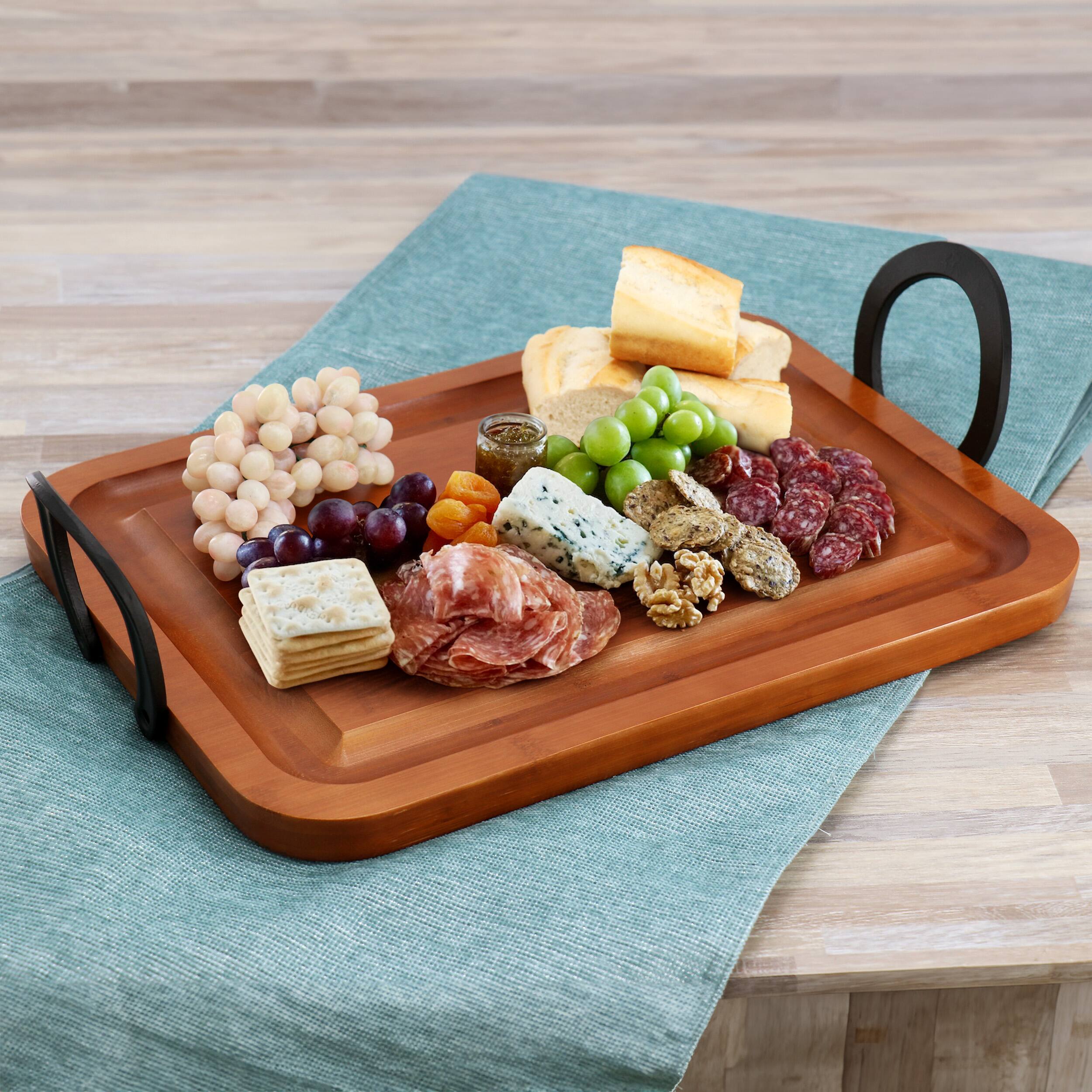 Alt View 5. Wanda June Home - Wanda June Home by Miranda Lambert 1 Piece Bamboo Charcuterie Board in Golden Brown - Brown.