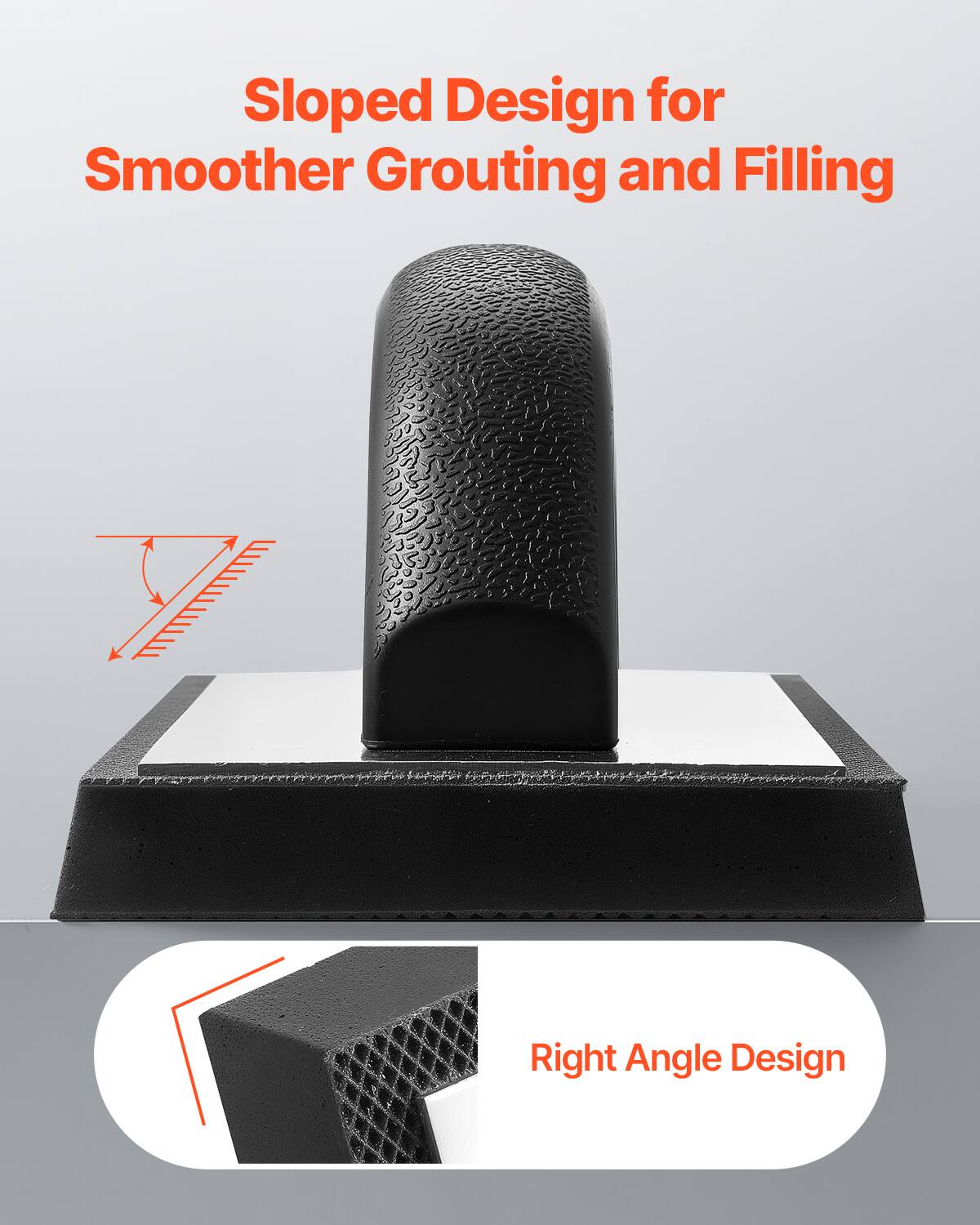 Sloped Design for Smoother Grouting and Filling

Right Angle Design