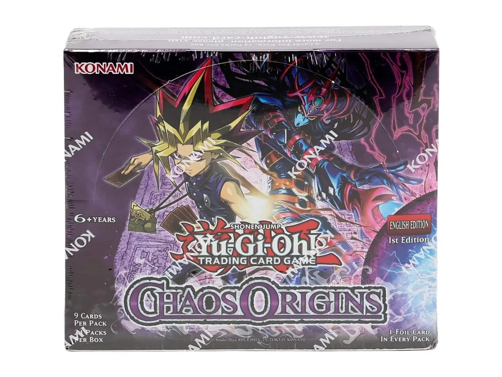 Konami Yu Gi Oh! TCG: Chaos Origins 1st Edition Booster Box 24