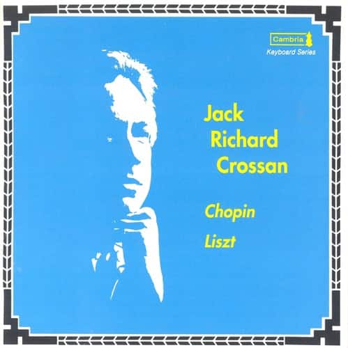 Jack Richard Crossan - Keyboard Series  - COMPACT DISCS