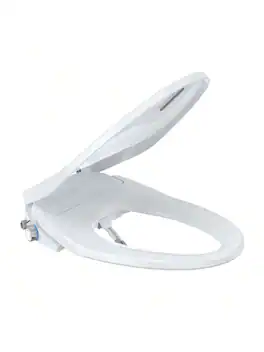 Jojoka - Smart Bidet Toilet Seat w/ Unlimited Warm Water & Multiple Sprays, Auto Opening Lid,LED Nightlight,Power Outage Function - White