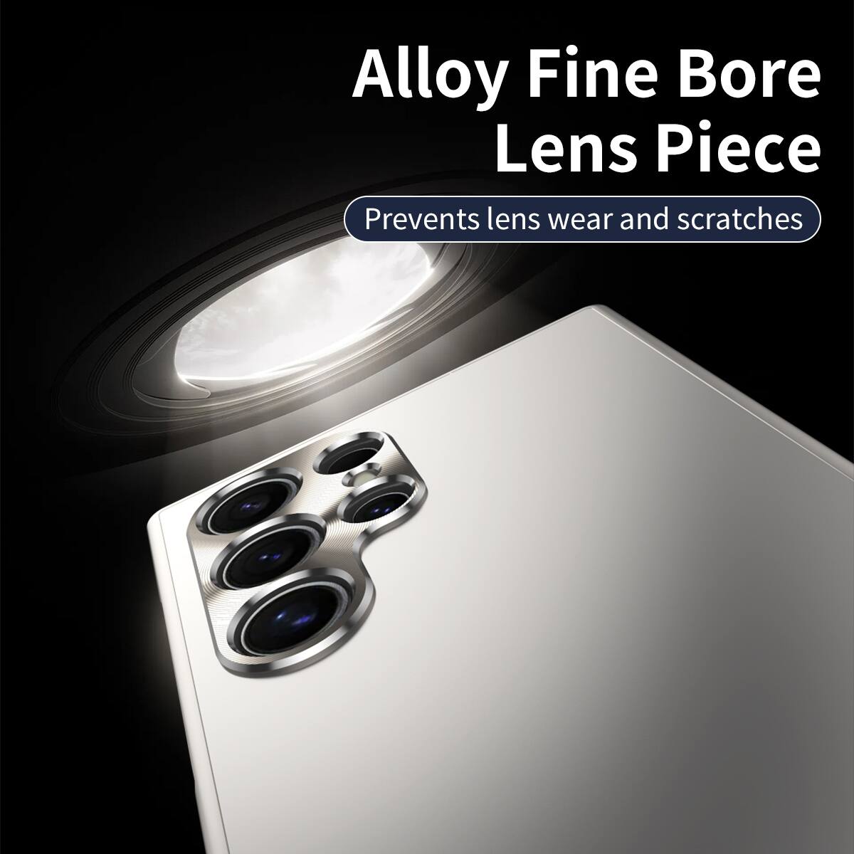 Alloy Fine Bore Lens Piece  
Prevents lens wear and scratches
