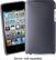 Front Standard. Rocketfish™ Mobile - Hard Shell Case for 4th-Generation Apple® iPod® touch - Black.