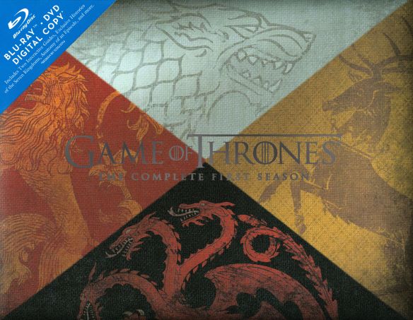  Game of Thrones: The Complete First Season Gift Box [8 Discs] [With Dragon Egg] [Blu-ray/DVD]