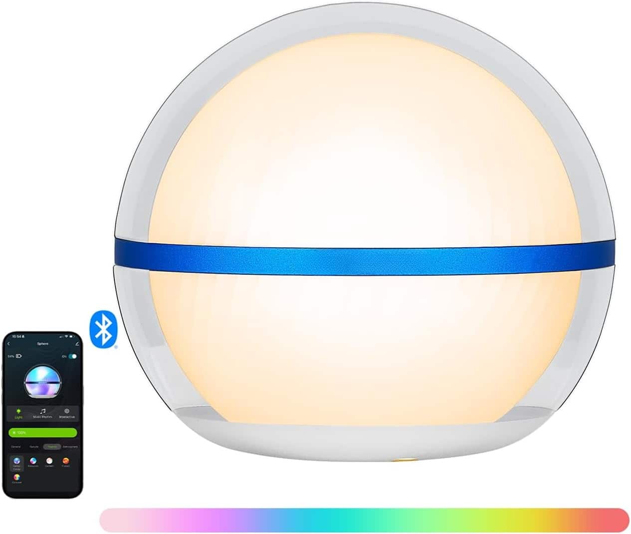 Cozy Serene - Lamp Light Dimmable Adjustable touch Flower Candle Warmer with Timer Warming Height Birthday Gifts Women - Pink Blue